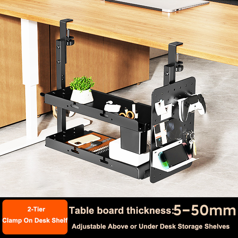Tech Accessories Desk - Półka na biurko z mocowaniem na