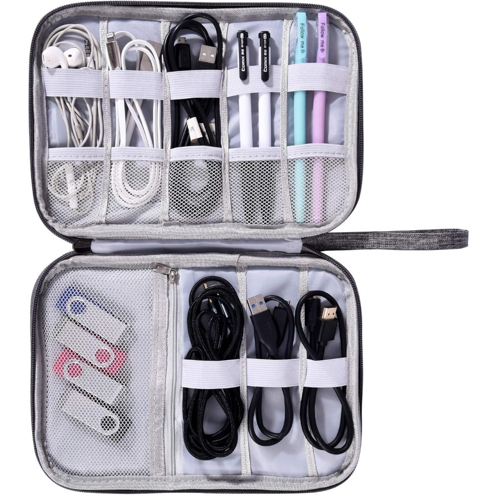 Tech Accessories Case - Torba na elektronikę, wodoodporna torba transportowa,