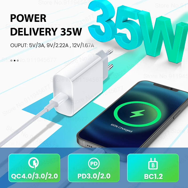 Szybka ładowarka PD 35W do For – Tech Accessories Apple recenzja i cena