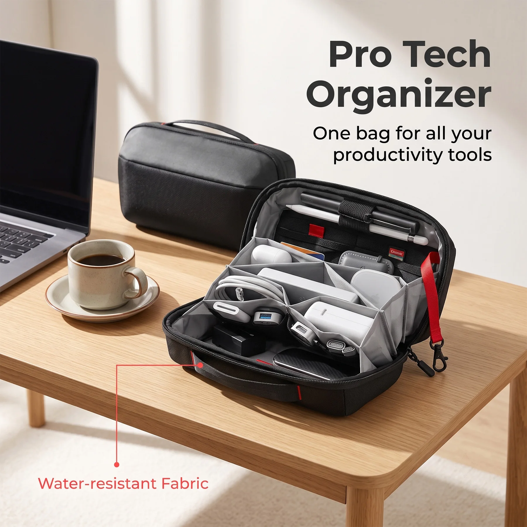 Organizer na akcesoria podróżn – Tech Accessories Travel Organizer Pouch recenzja i cena