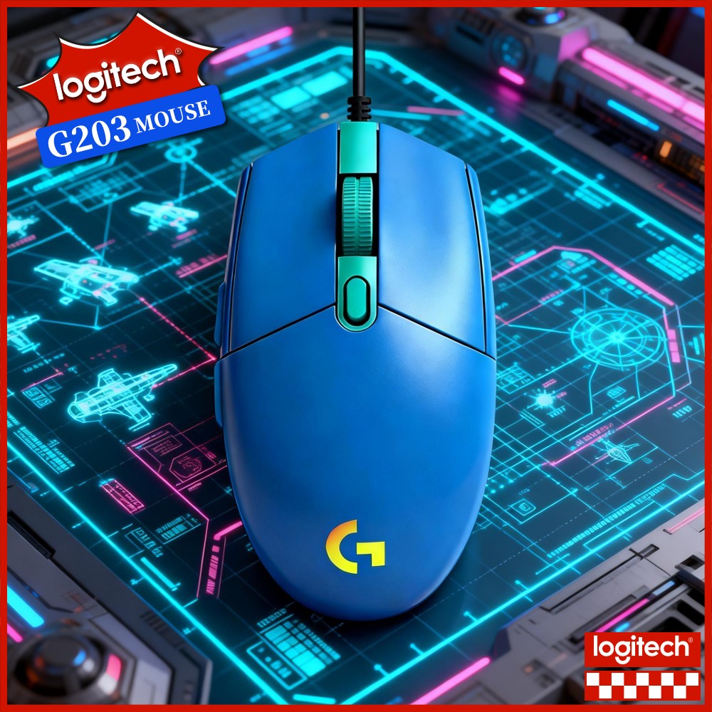 Logitech G203 Przewodowa Mysz  – Logitech Mouse G203 recenzja i cena