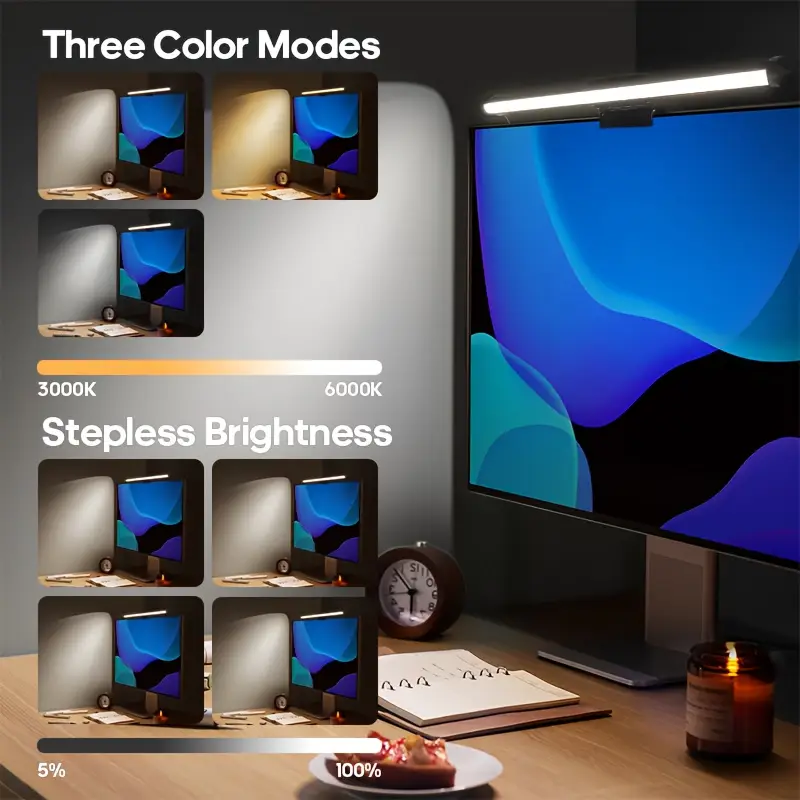Lampa biurkowa LED USB, lampka – Monitor Light Bar recenzja i cena