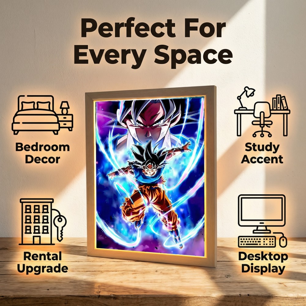 Lampa Księżycowa Anime Goku LE – Tech Room Accessories recenzja i cena