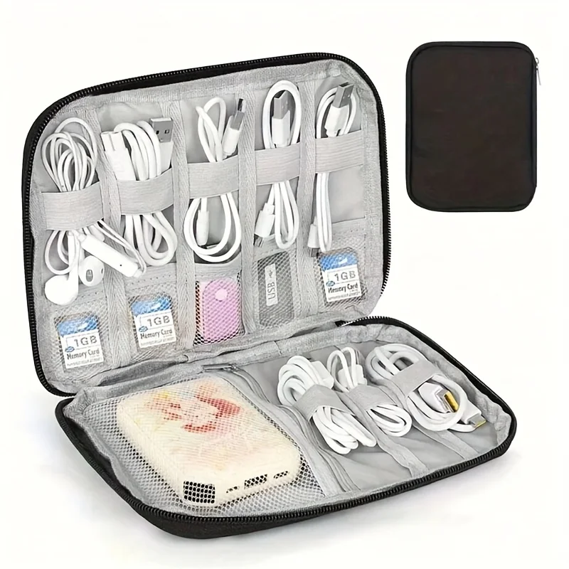 1 szt. Przenośna torba na akce – Tech Accessories Travel Organizer Pouch recenzja i cena
