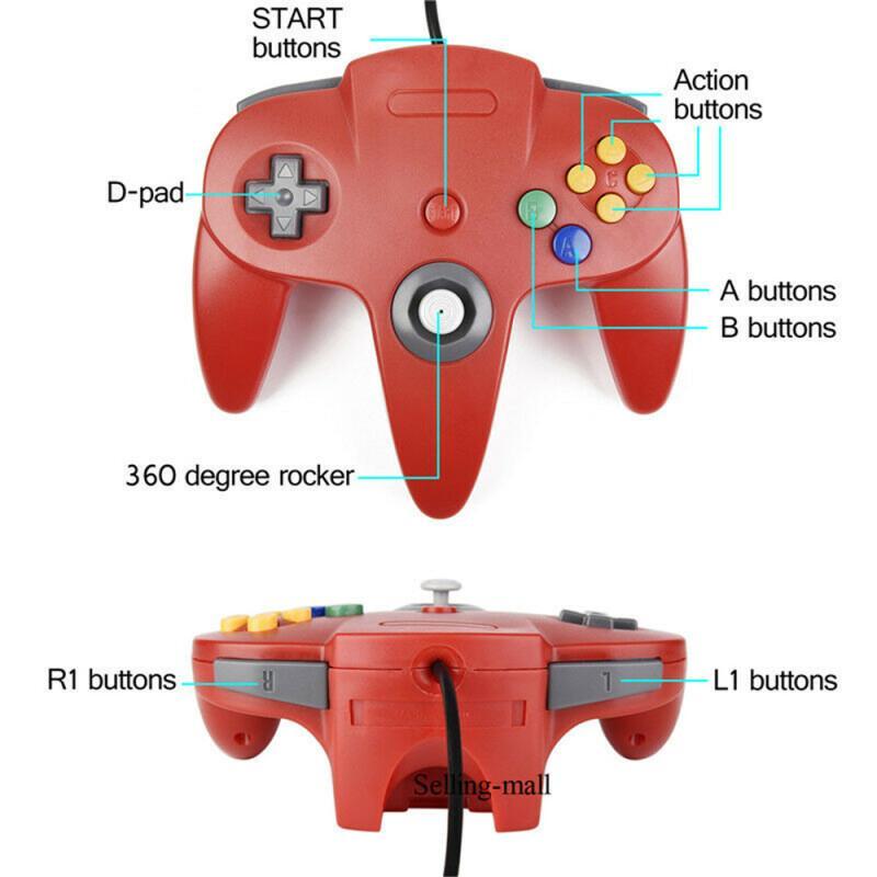 Kontroler N64 Klasyczny przewo – Tech Accessories Pc recenzja i cena